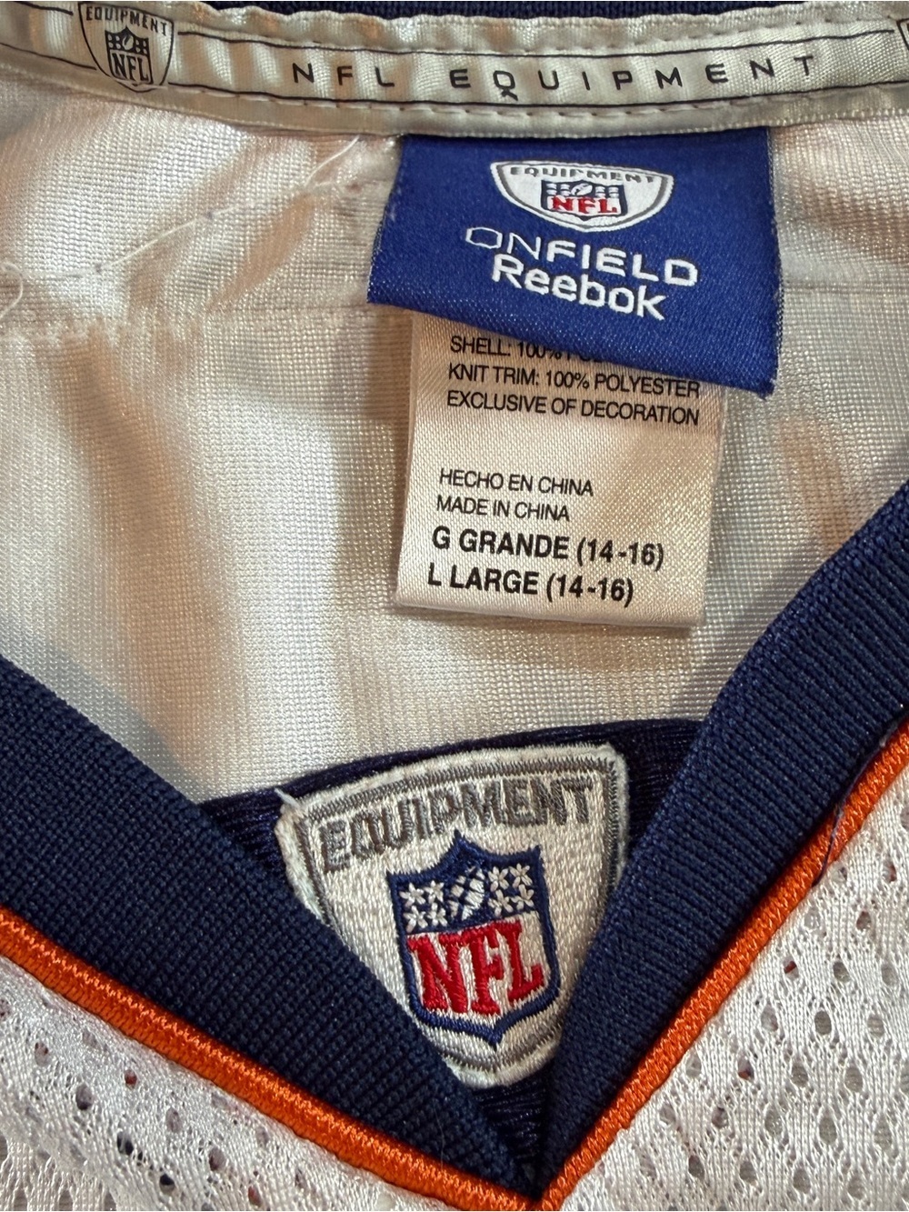 Reebok Super Bowl Youth (14-16) Indianapolis Colts #18 Manning Football Jersey - Picture 4 of 8